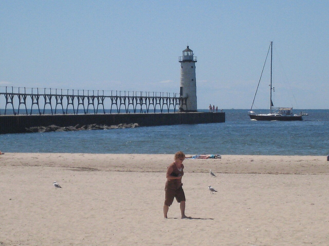 5th Avenue Beach, Manistee, Michigan