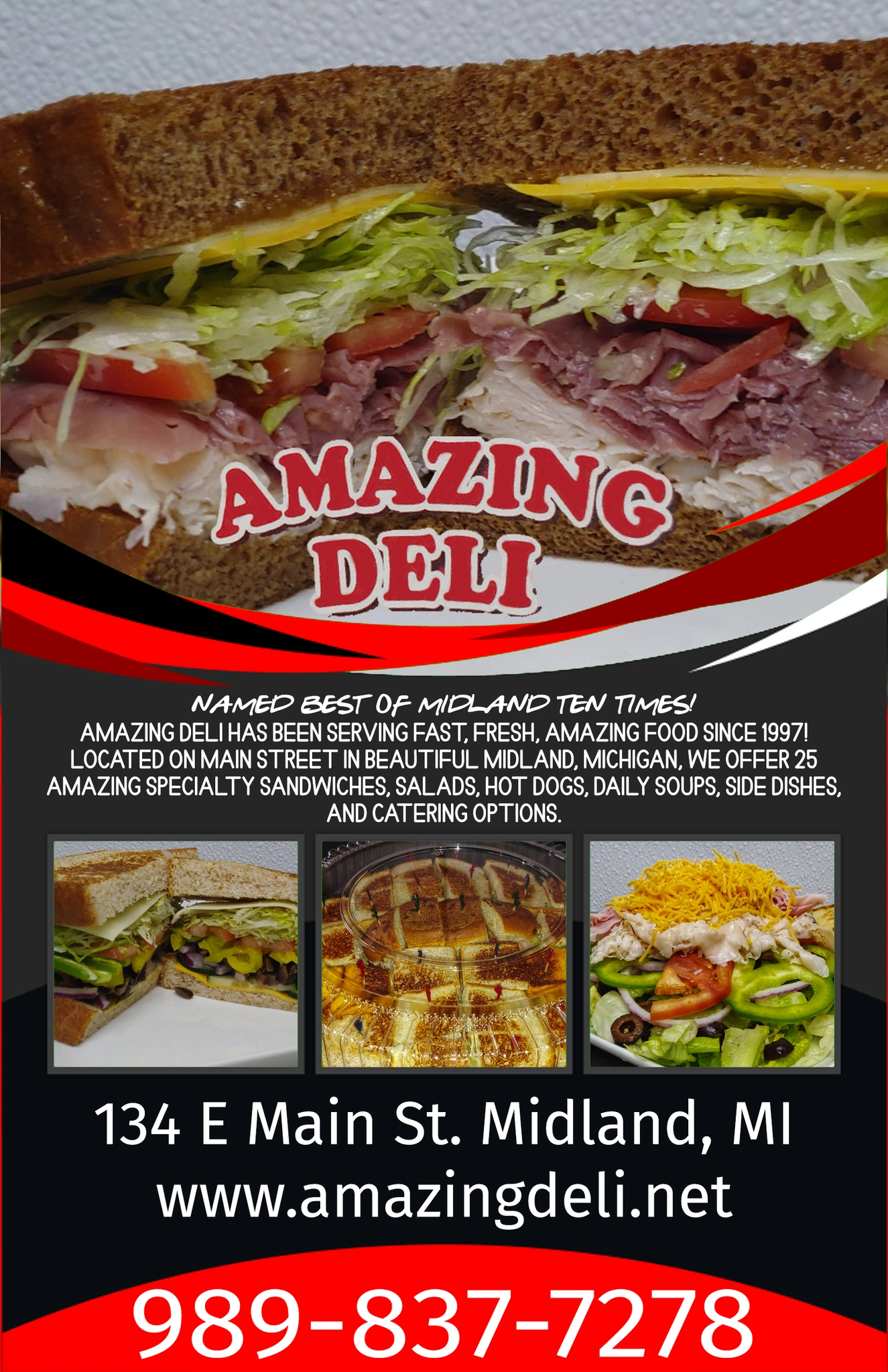 Amazing Deli — county ad