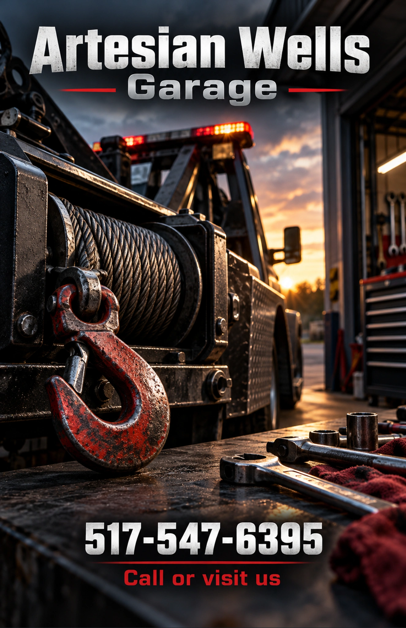 Artesian Wells Garage — business ad 1