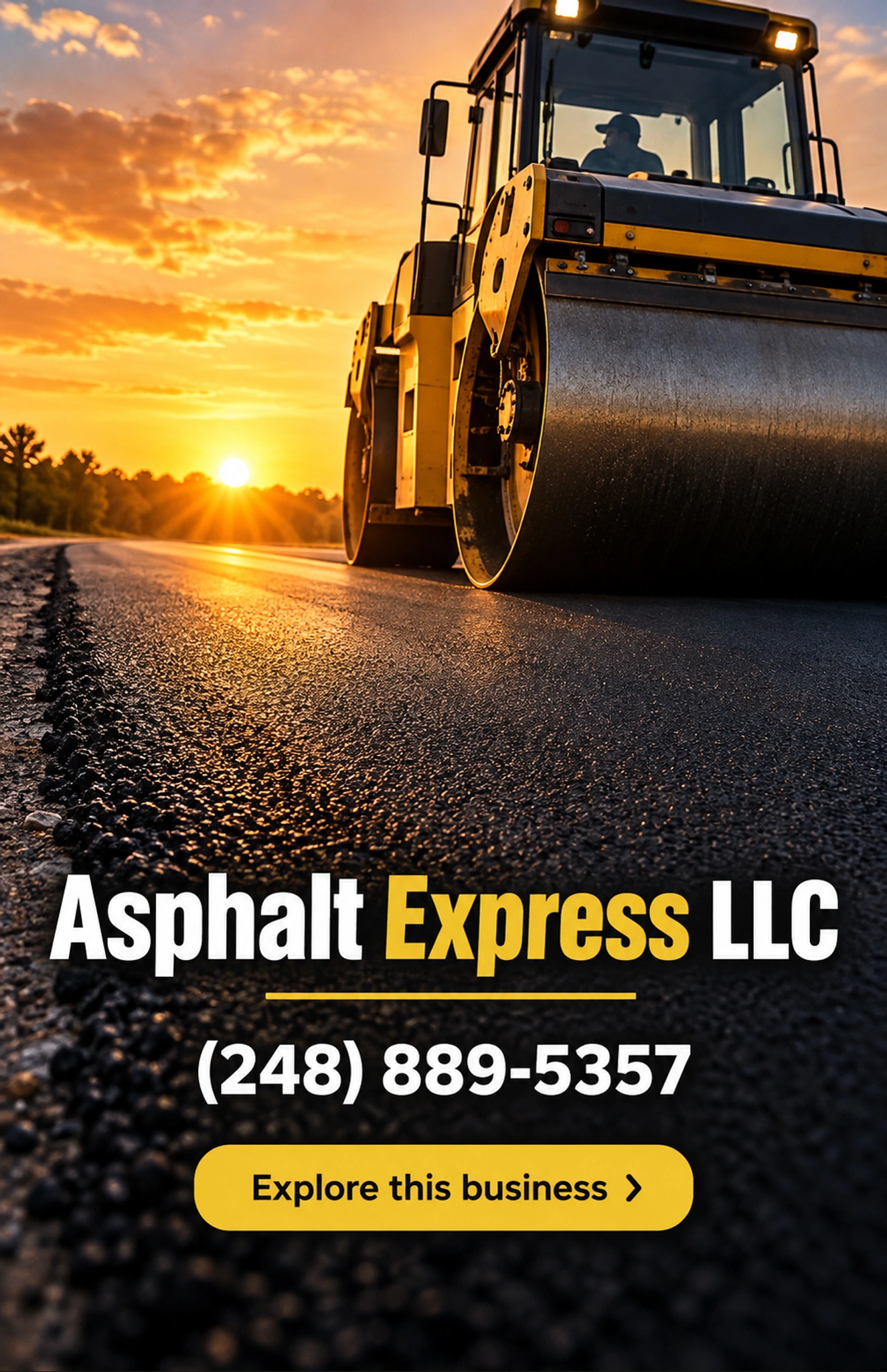 Asphalt Express LLC — county ad