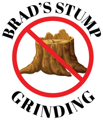 Brad's Stump Grinding — logo