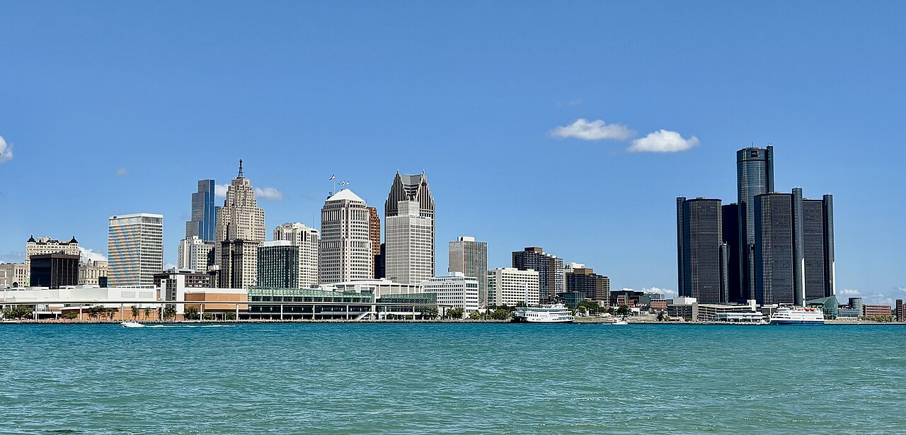 Detroit Skyline from Windsor