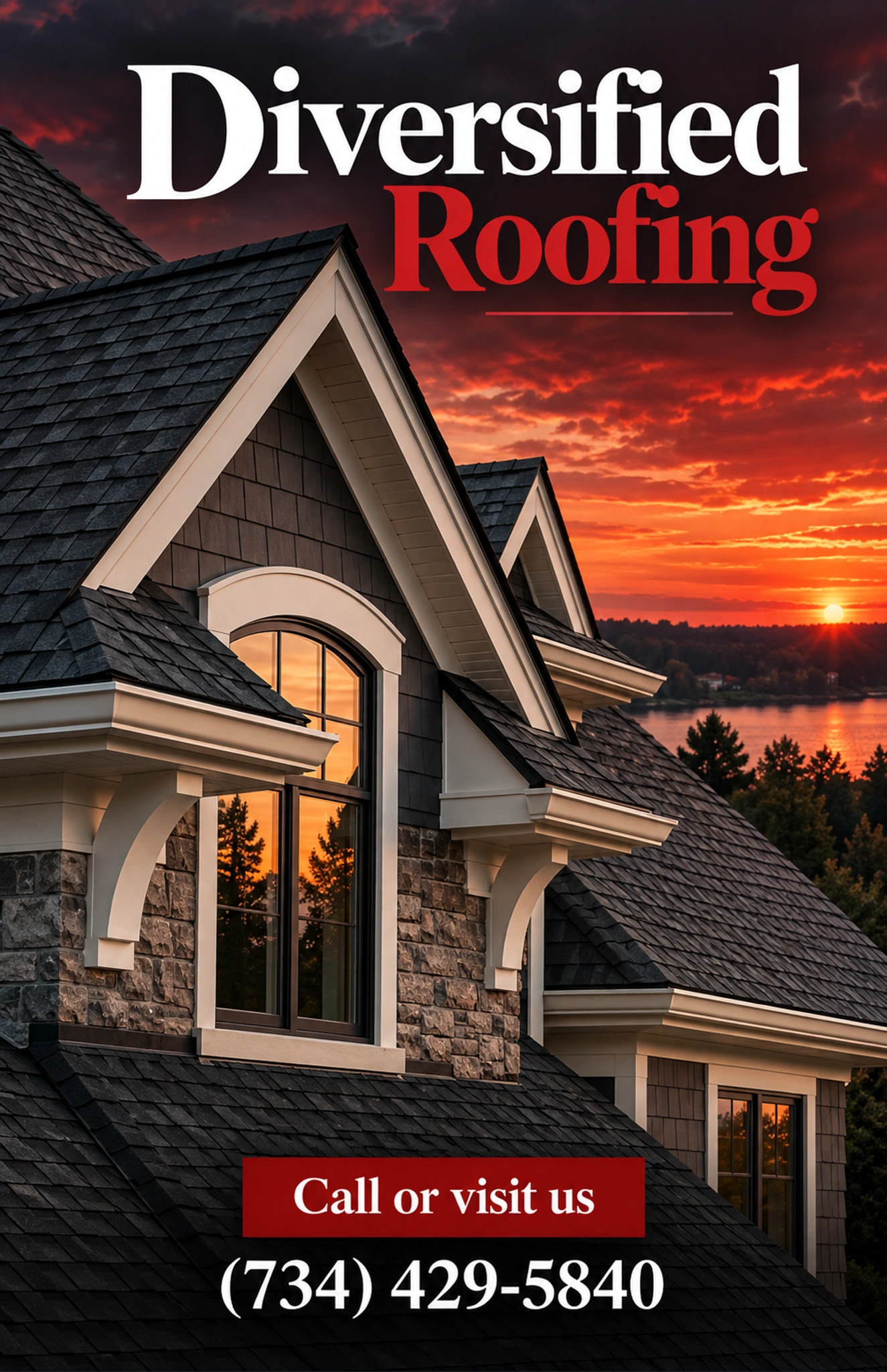 Diversified Roofing — business ad 1