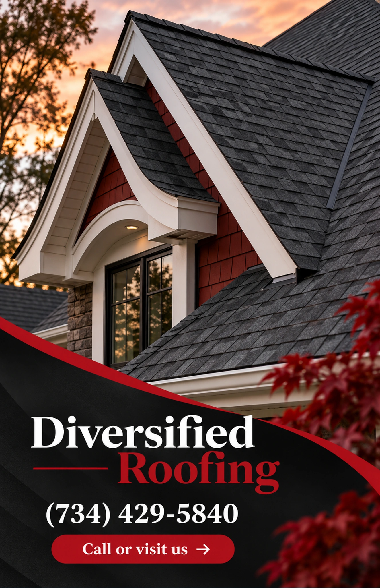 Diversified Roofing — business ad 2