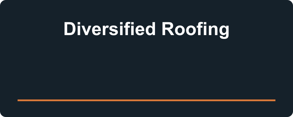 Diversified Roofing — logo