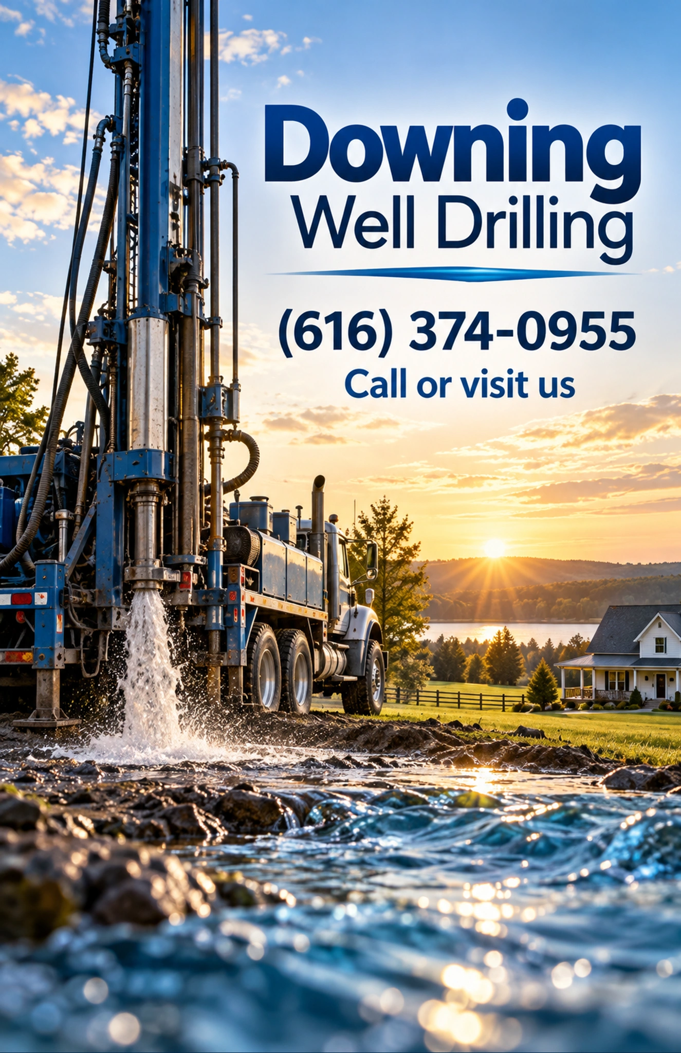 Downing Well Drilling — business ad 1
