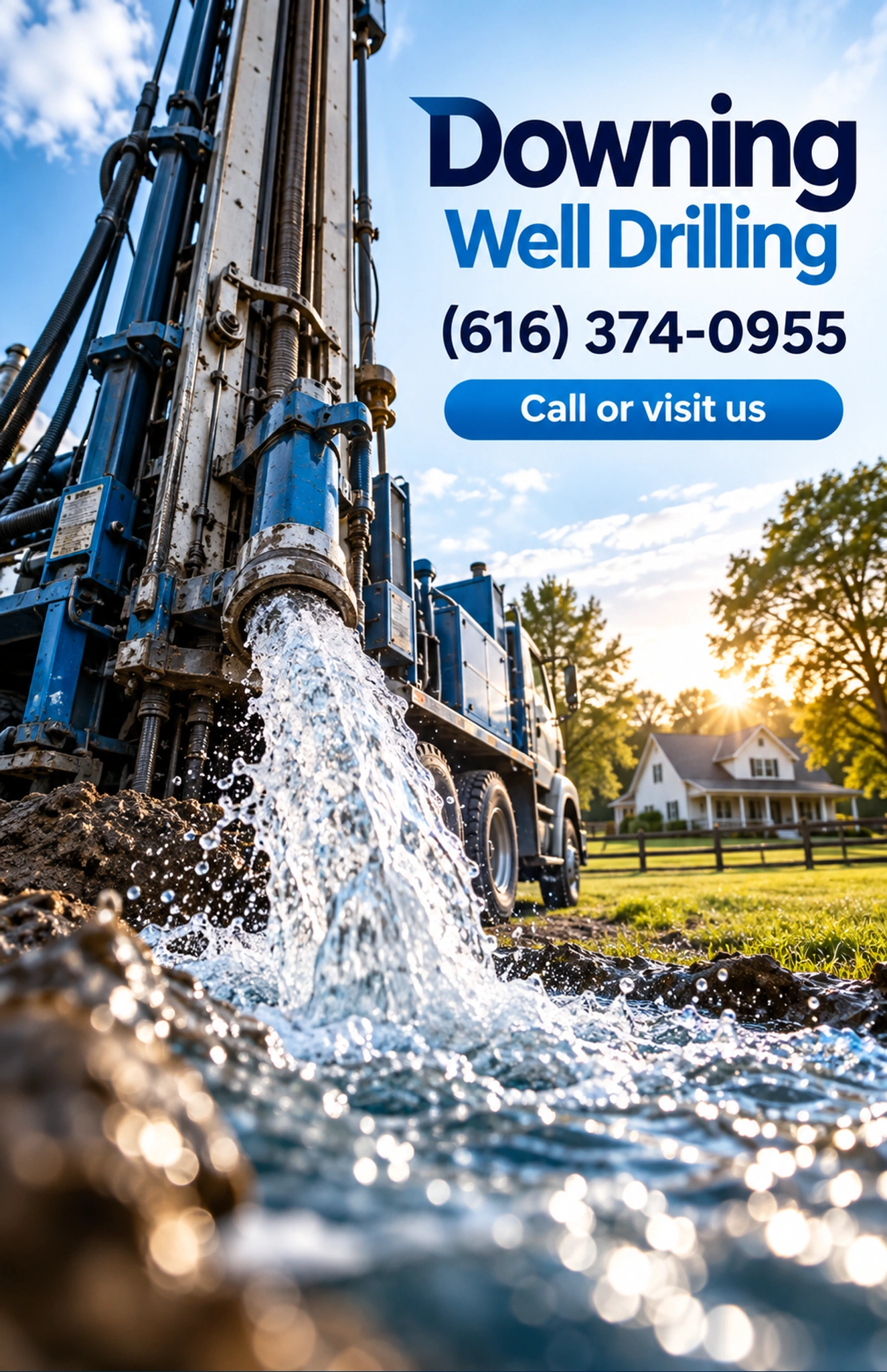 Downing Well Drilling — business ad 2