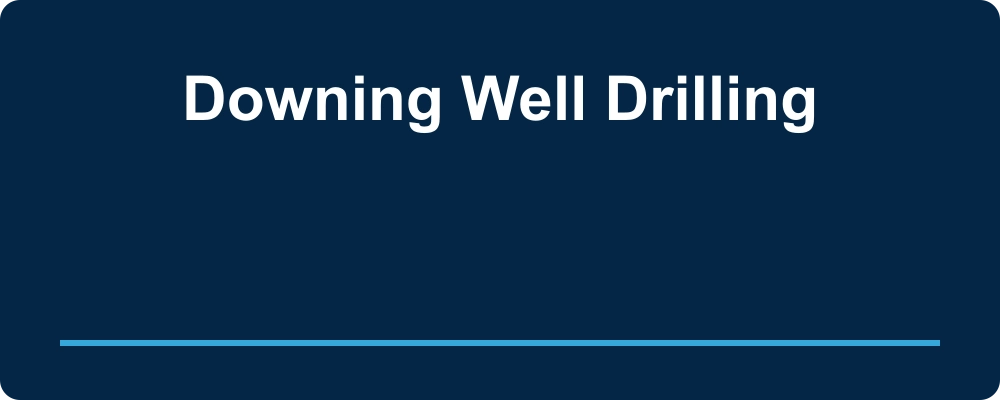 Downing Well Drilling — logo