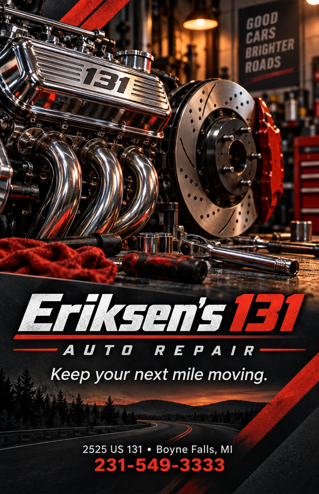 Eriksen's 131 — business ad 1