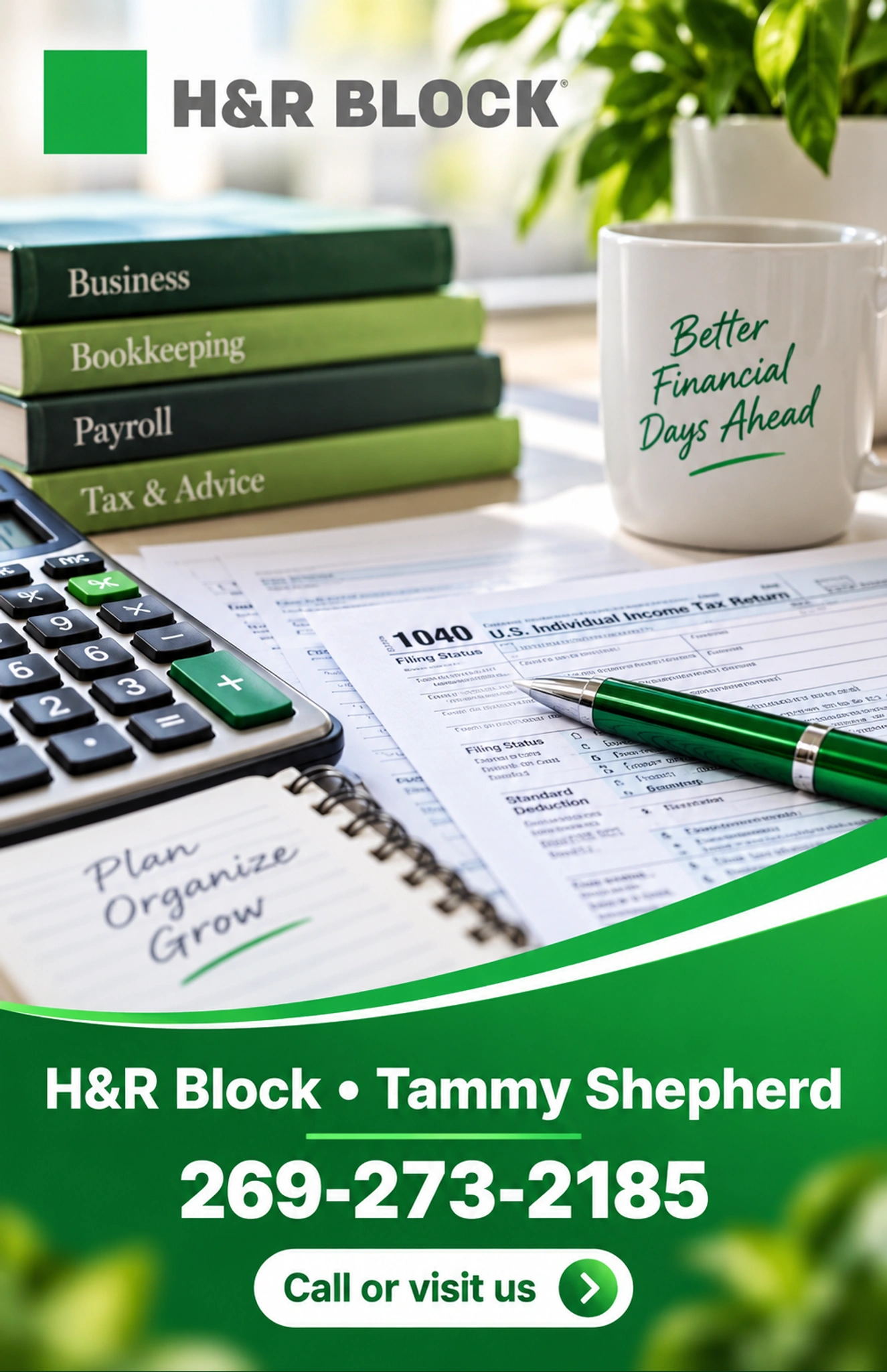 H&R Block • Tammy Shepherd — business ad 2
