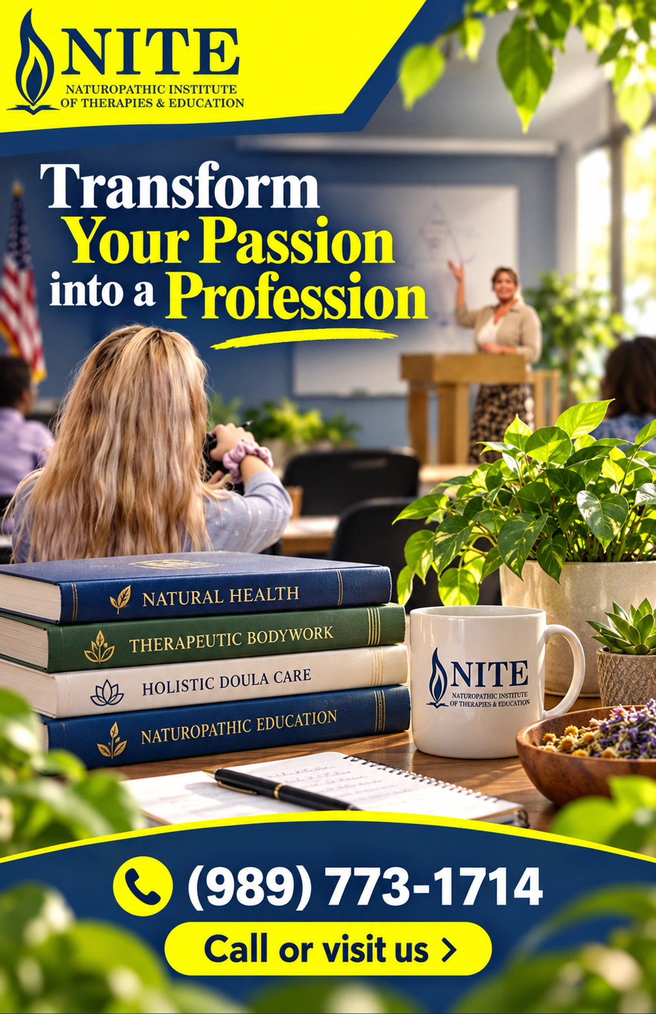 Naturopathic Institute of Therapies & Education — business ad 1