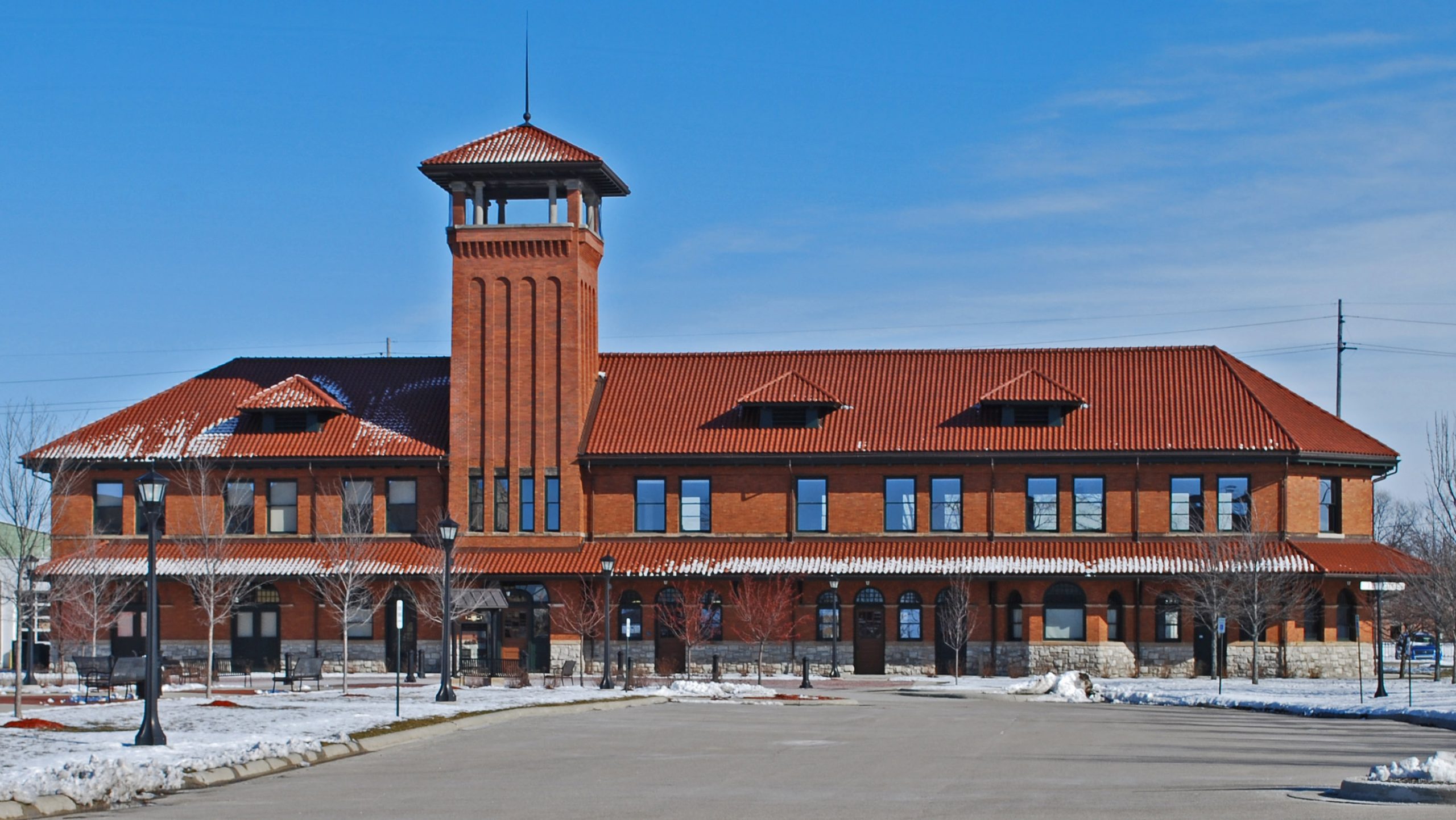 Pere Marquette Railroad Depot Bay City MI Station