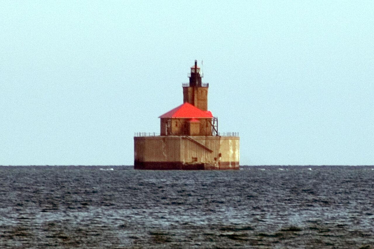 Port Austin Reef Lighthouse on Lake Huron