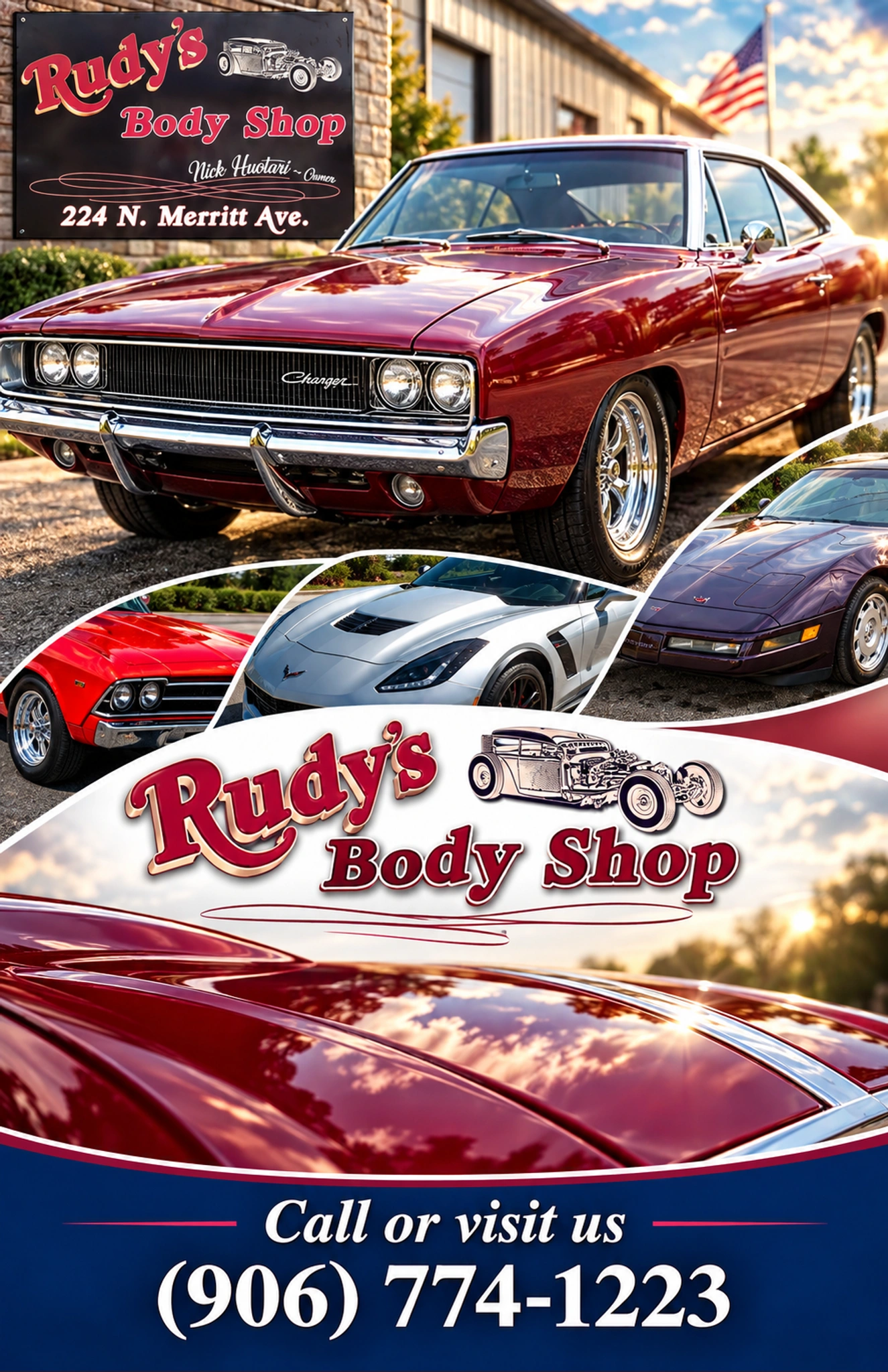 Rudy's Body Shop — business ad 1