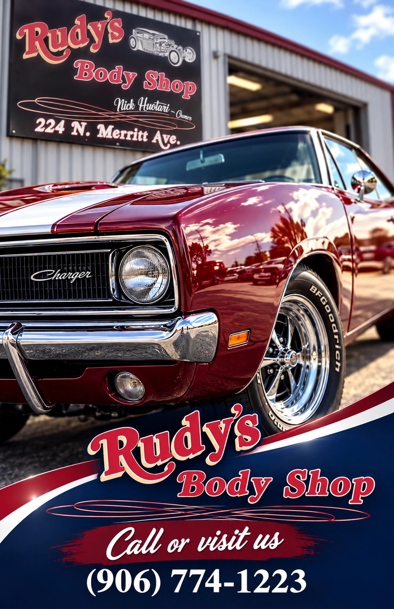 Rudy's Body Shop — business ad 2
