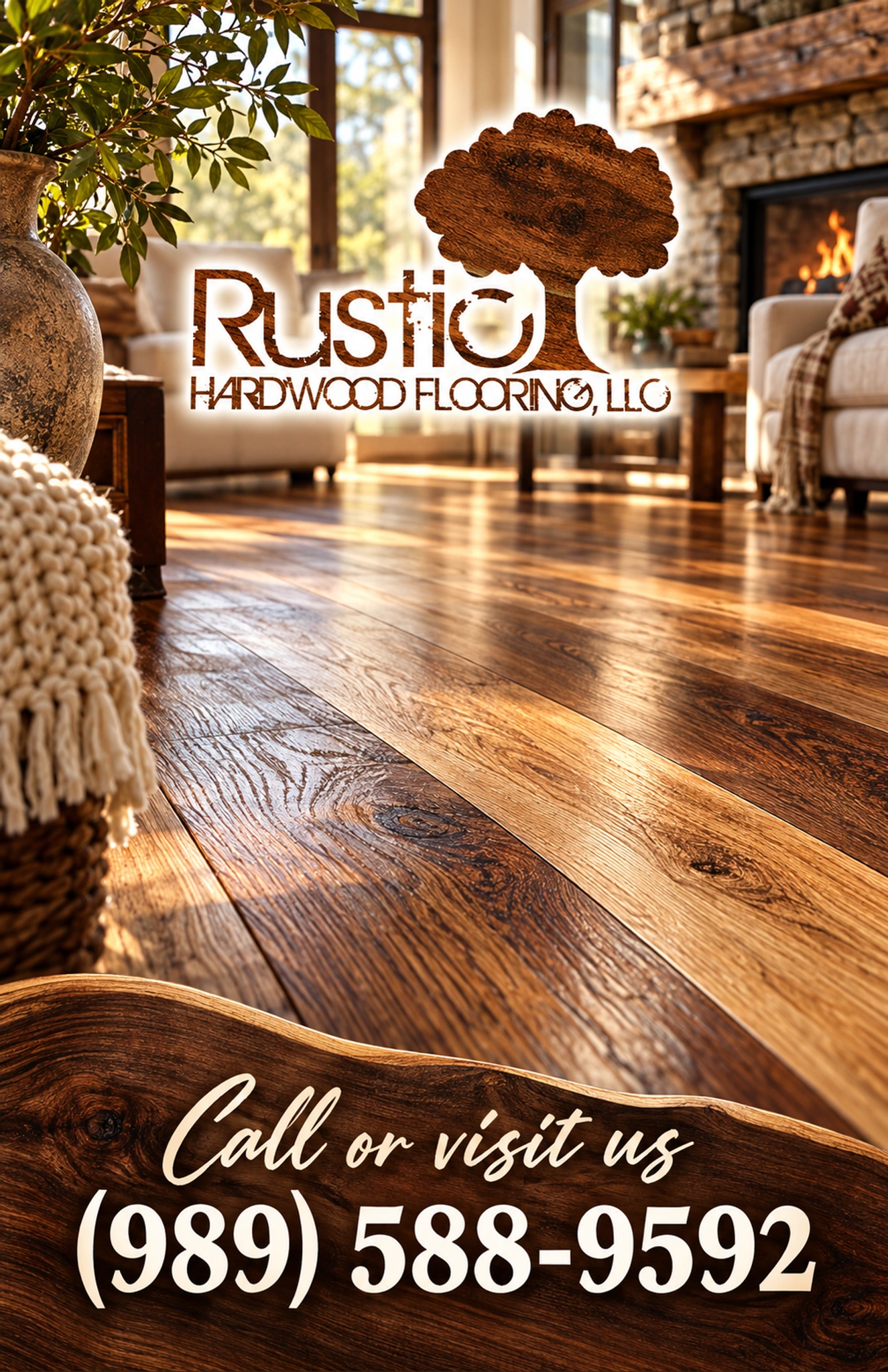 Rustic Hardwood Flooring LLC — business ad 2