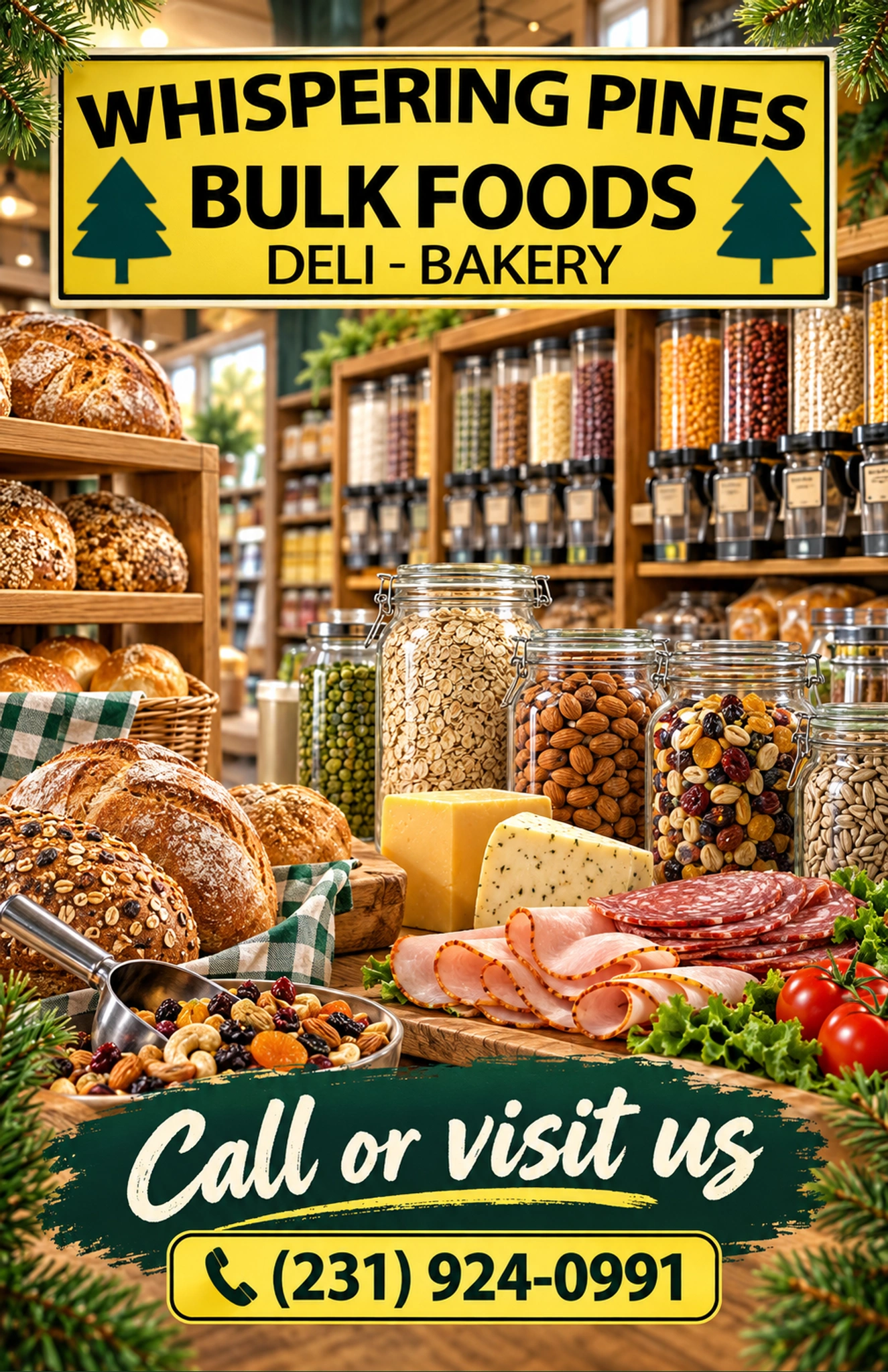 Whispering Pines Bulk Foods — business ad 1